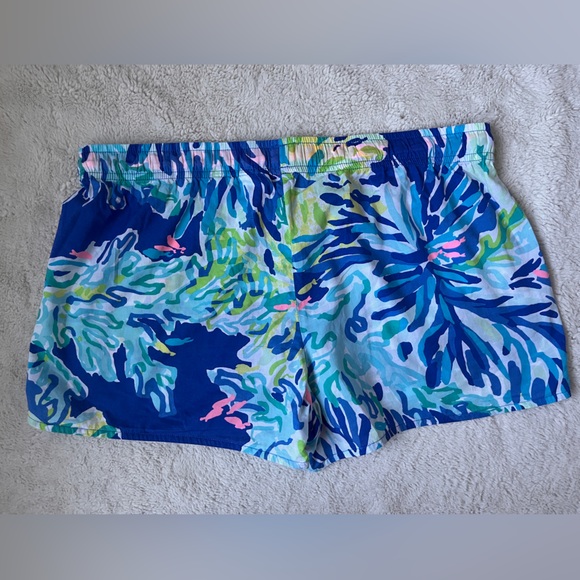 Lilly Pulitzer Wade and Sea Lounge Sleep Shorts Women Size Medium - Picture 2 of 6